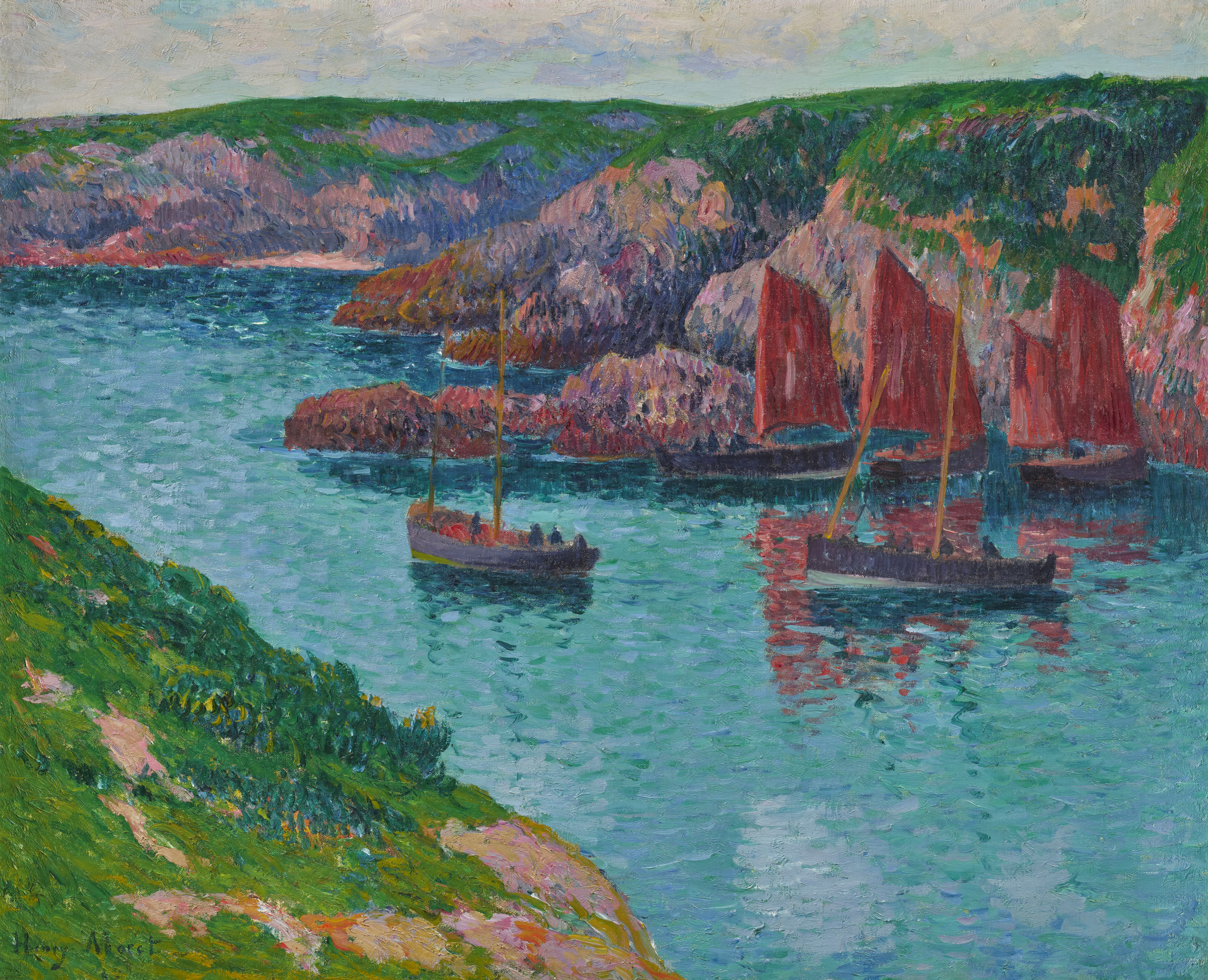 Fishing boats, Doëlan Finistère