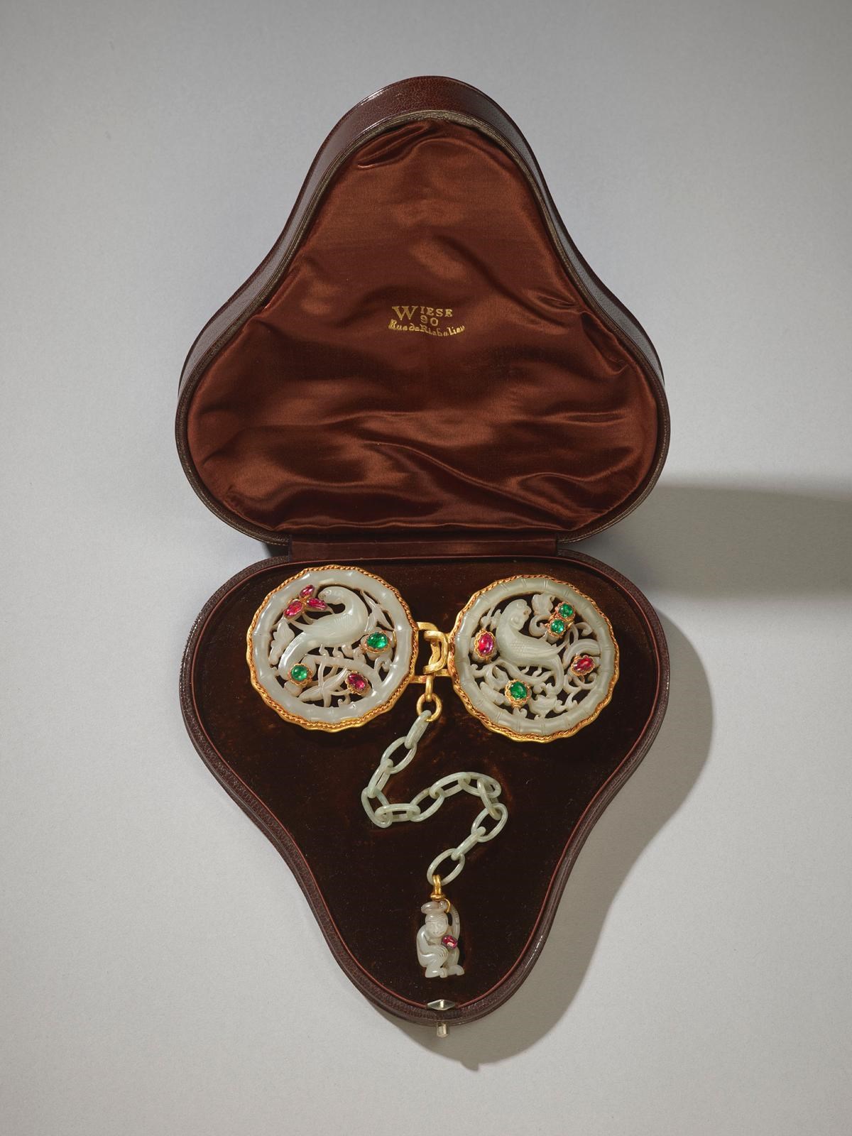 A 19th century belt buckle, by Jules Wièse