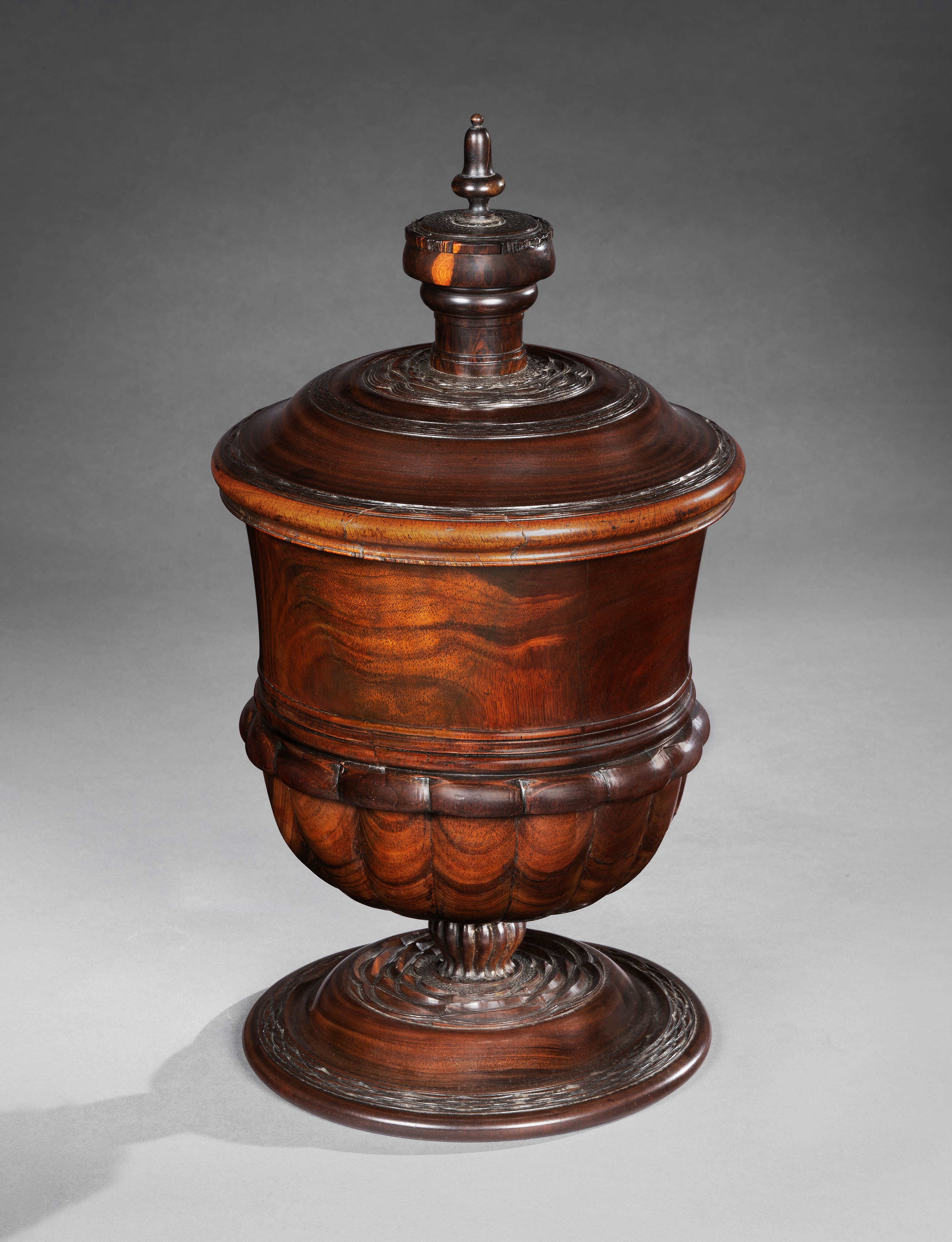Significant Early Lidded Wassail Bowl