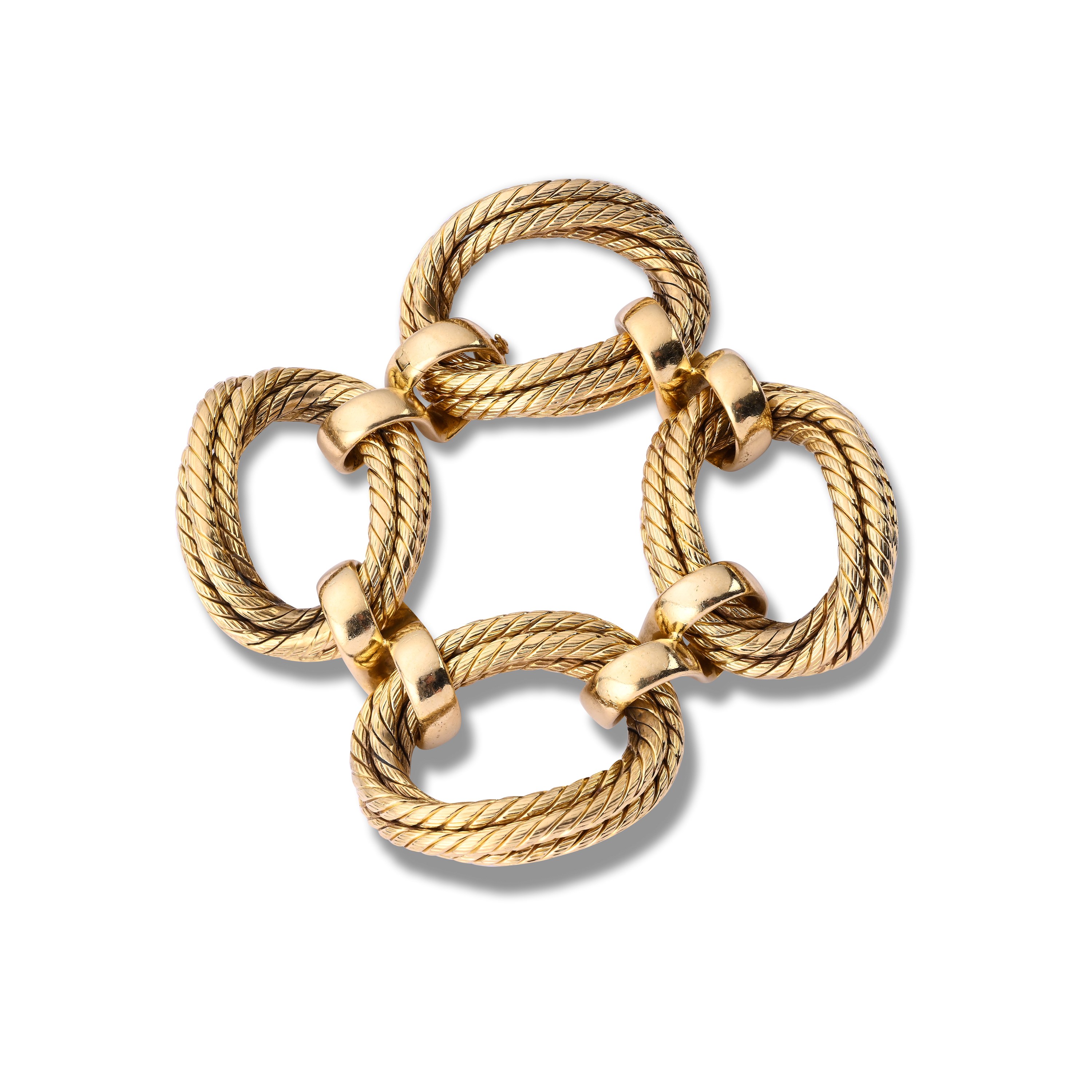 An Antique Gold Bracelet By Carlo Weingrill