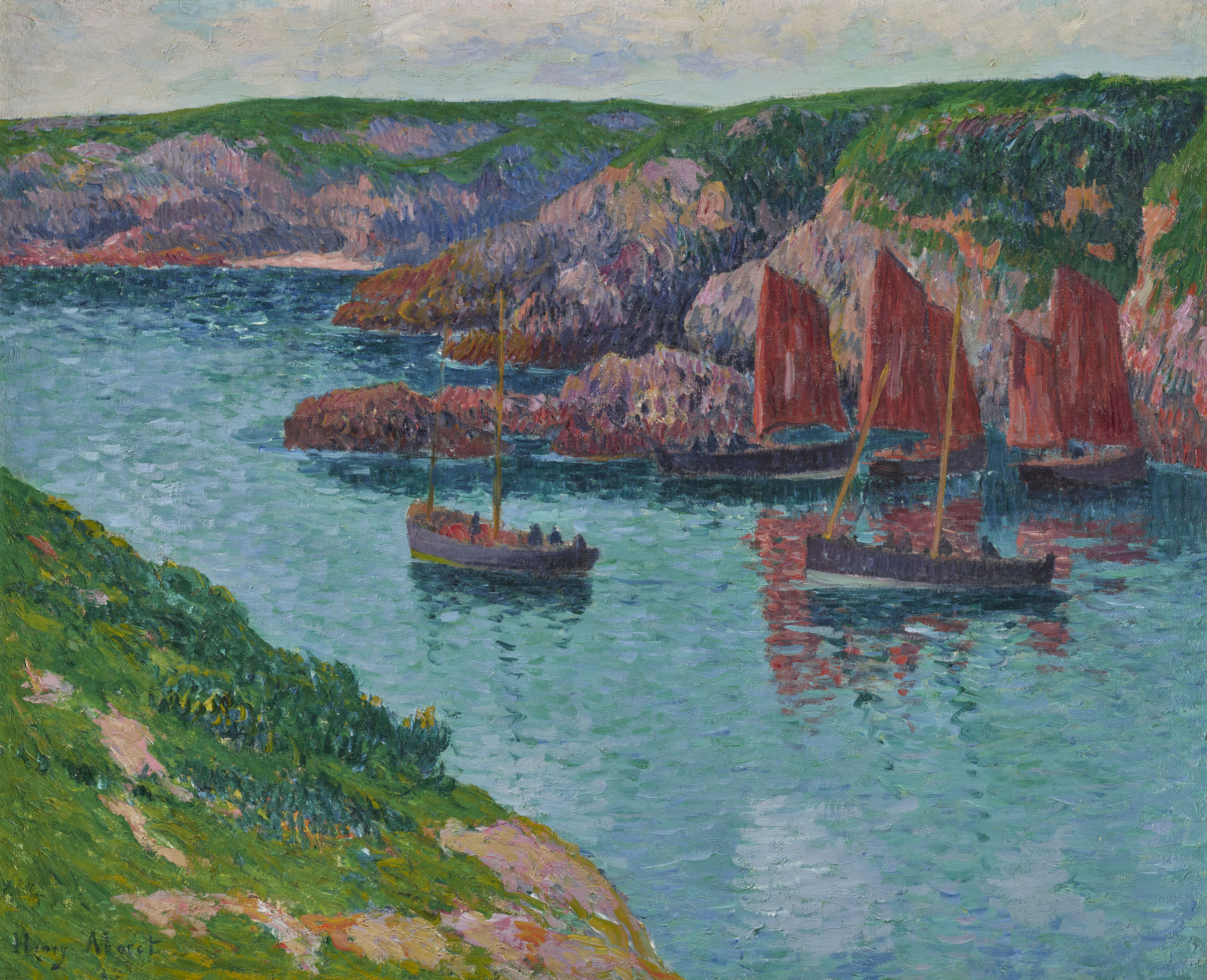 Fishing boats, Doëlan Finistère